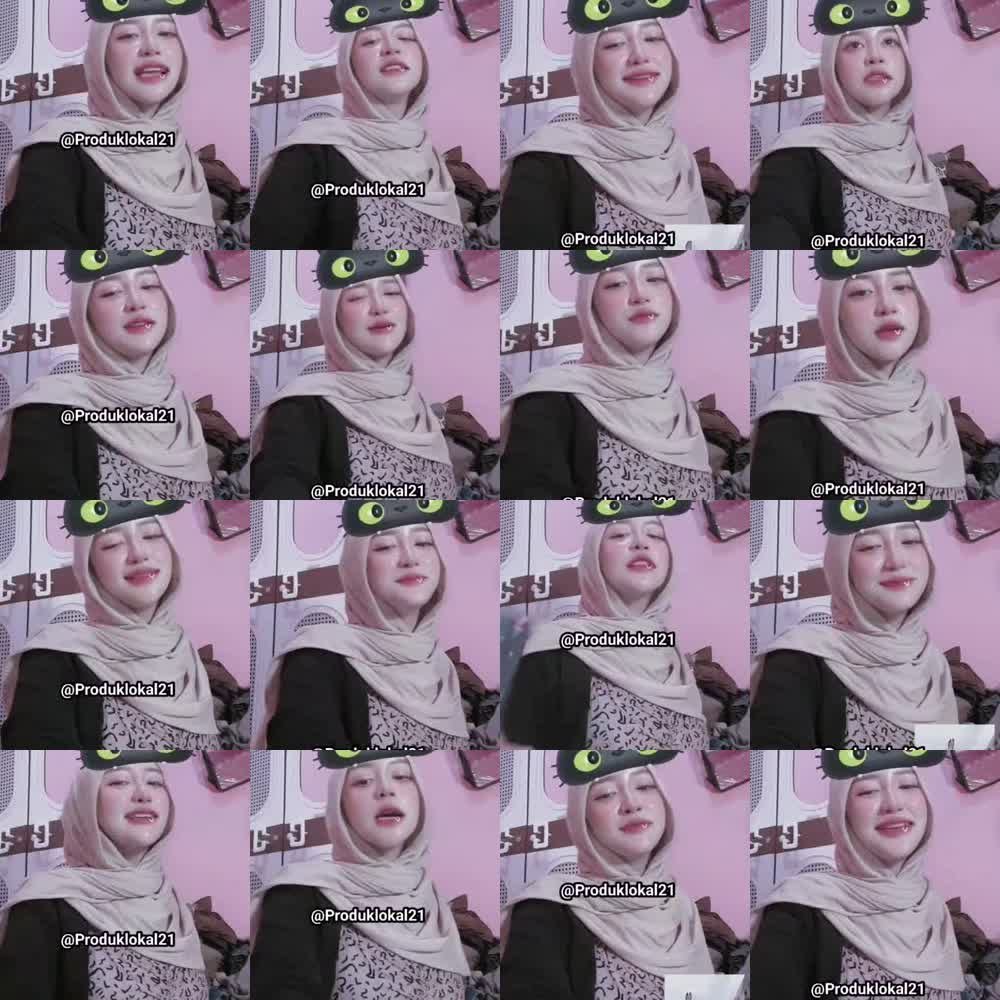 salsa ABG jilbab gemoy vcs sama terong jumbo